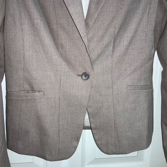 Ann Taylor single button blazer jacket Sz 6 career - Picture 2 of 5